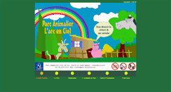 Desktop Screenshot of parc-larcenciel.com